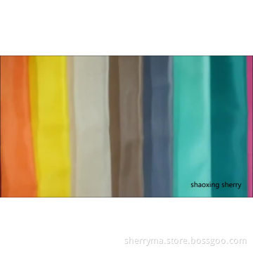 top quality china supplier garment plaid stock polyester taffeta fabric